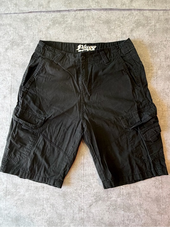 Plugg Other - plugg black cargo mens shorts 34